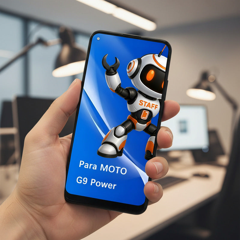 Pantalla Compatible Motorola G9 Power Alta Calidad Premium Negro