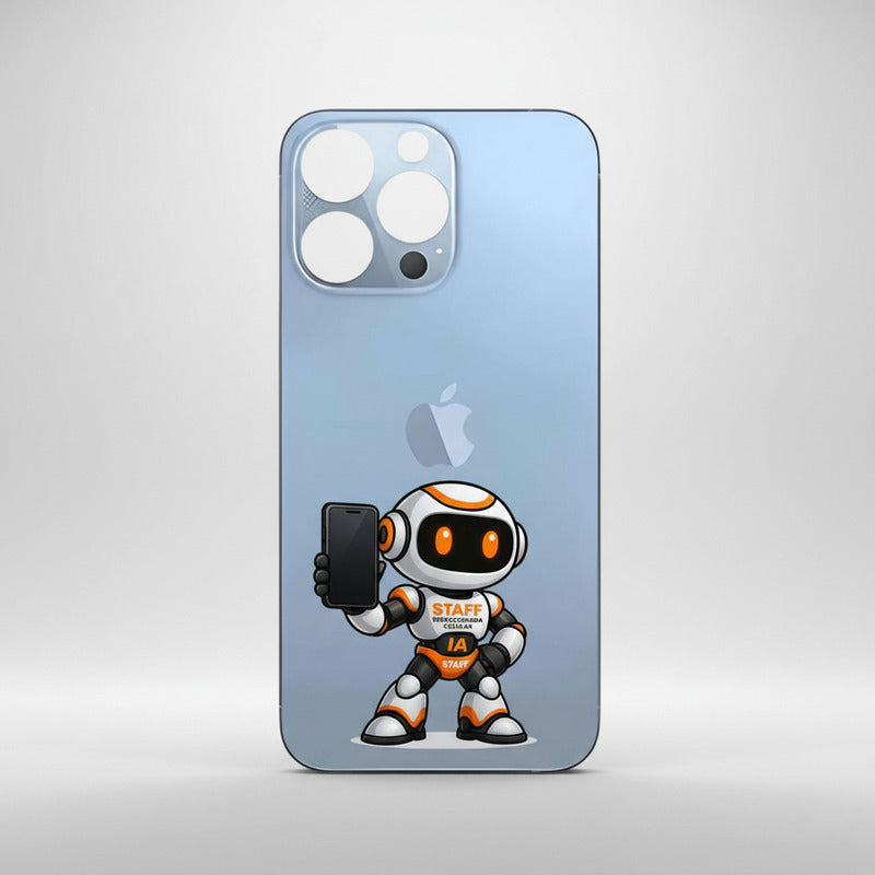 Tapa Trasera iPhone 13 Pro Max Azul Alta Calidad Premium