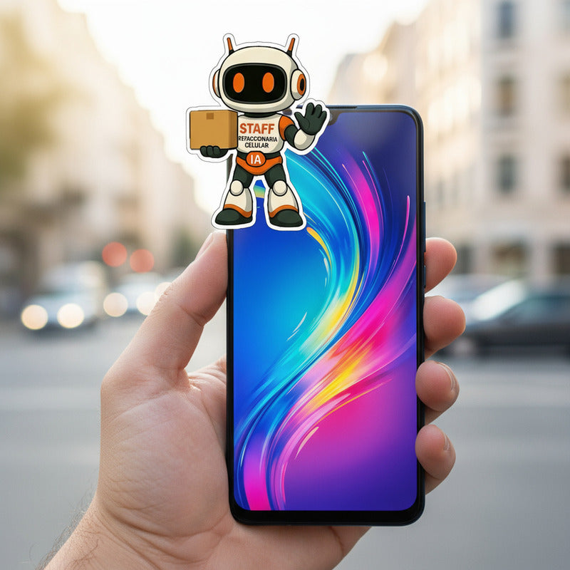 Pantalla Compatible Oppo A58 Alta Calidad Premium Negro