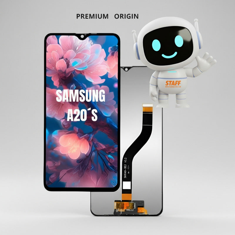 Pantalla Samsung A20s Alta Calidad Premium Negro