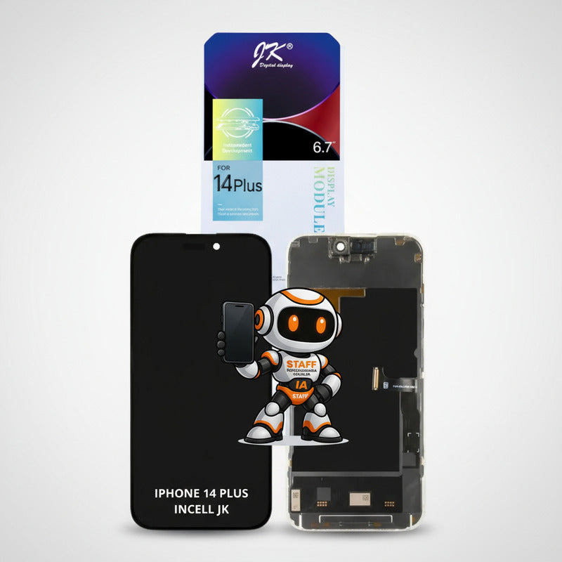 Pantalla iPhone 14 Plus Calidad Incell Jk  Calidad Premium Negro