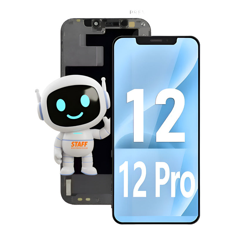 Pantalla iPhone 12/ 12 Pro Oled Premium Alta Calidad Negro