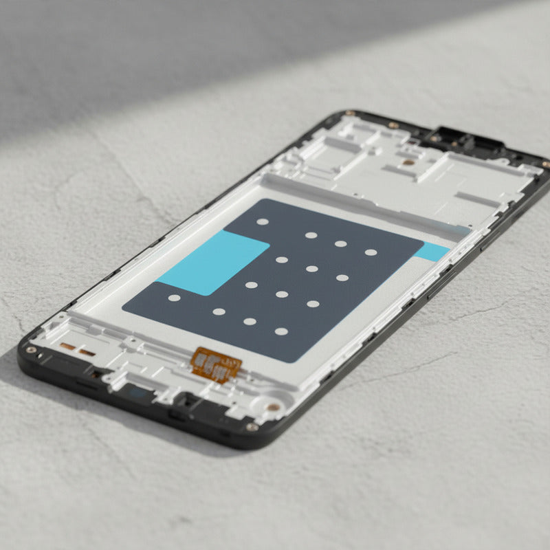 Pantalla Samsung A17 5g A176 Oled Con Marco Calidad Premium Negro