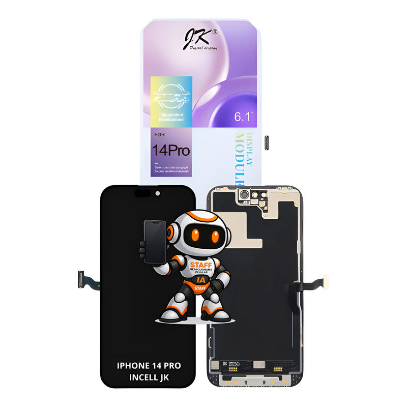 Pantalla iPhone 14 Pro Calidad Incell Jk Calidad Premium Negro