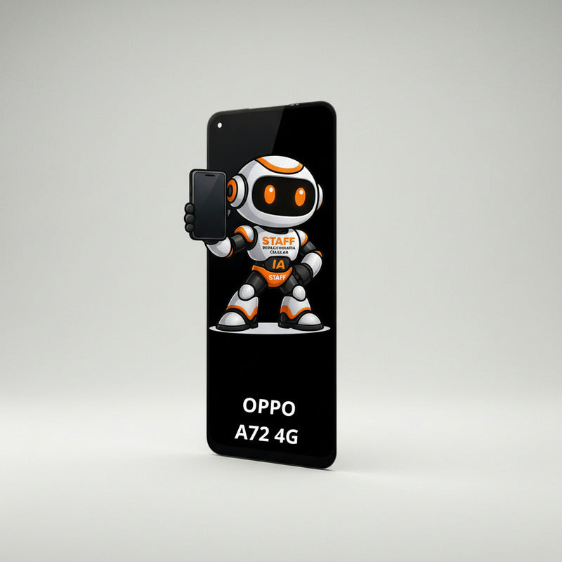 Pantalla Pantalla Staff Cedis A72 4g Cph2067 Negro
