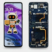Pantalla Motorola Rzr 50 Ultra C/ Marco Alta Calidad Premium Negro