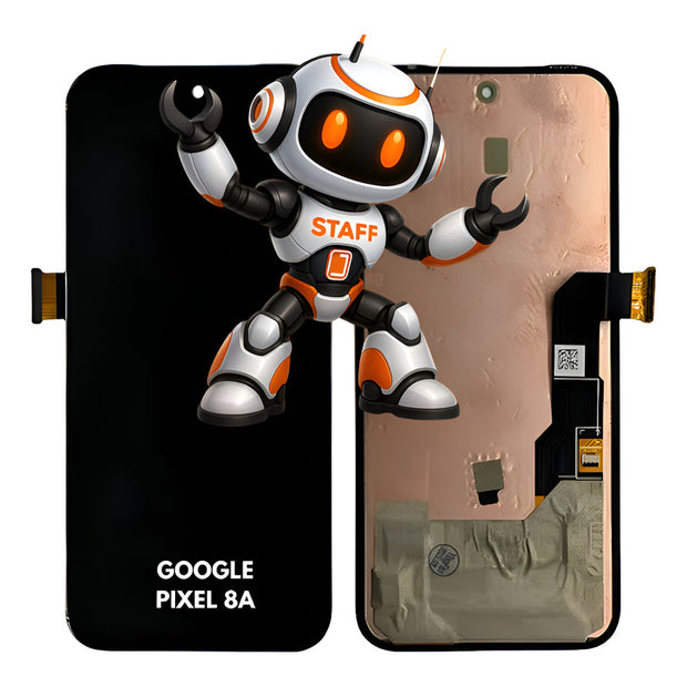 Pantalla Compatible Google Pixel 8a Alta Calidad Premium Negro