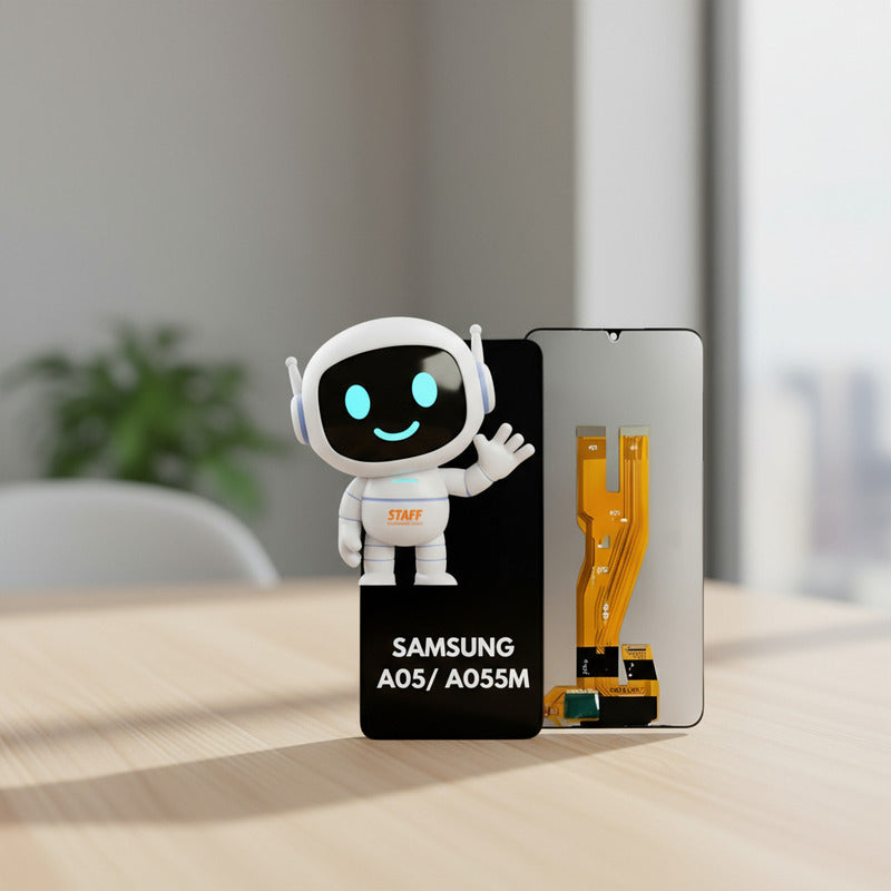 Pantalla Samsung  A05 A055m  Calidad Premium Negro