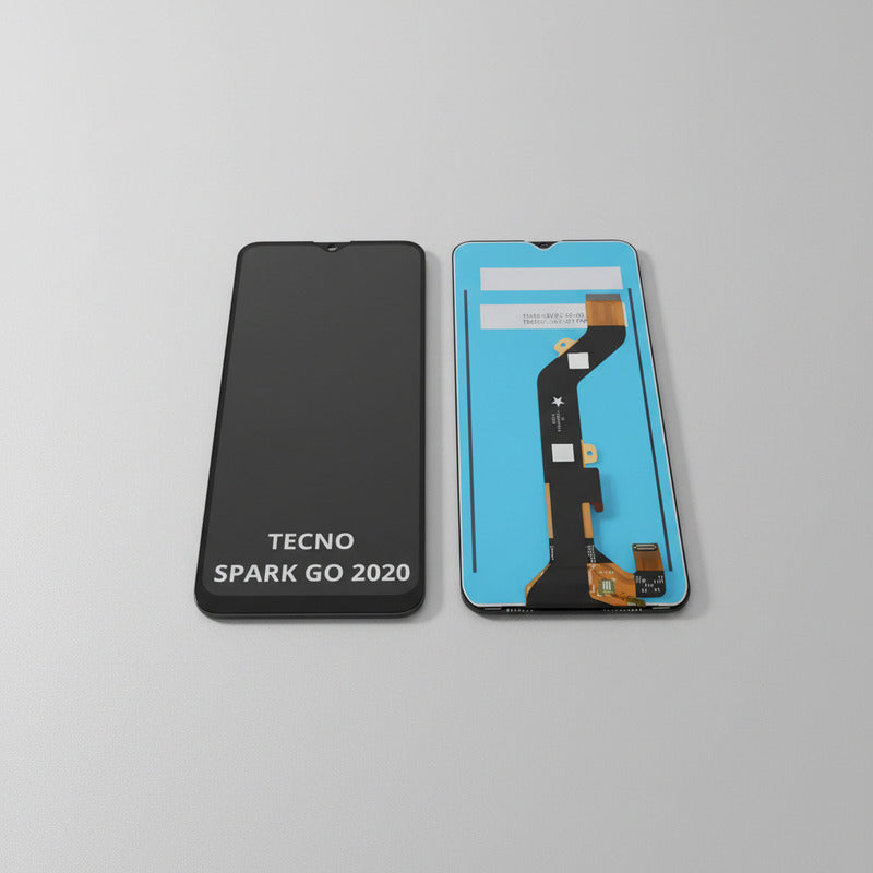 Pantalla Compatible Tecno Spark Go 2020 Alta Calidad Premium Negro