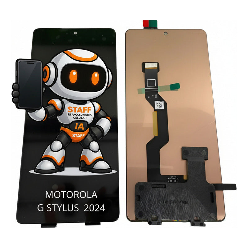 Pantalla Motorola G Stylus 2024 5g Oled Alta Calidad Premium Negro