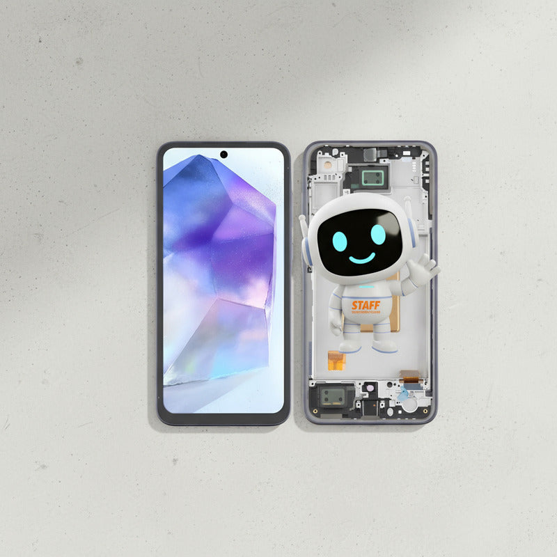 Pantalla Display Oled Para Samsung A55 Con Marco Premium Negro