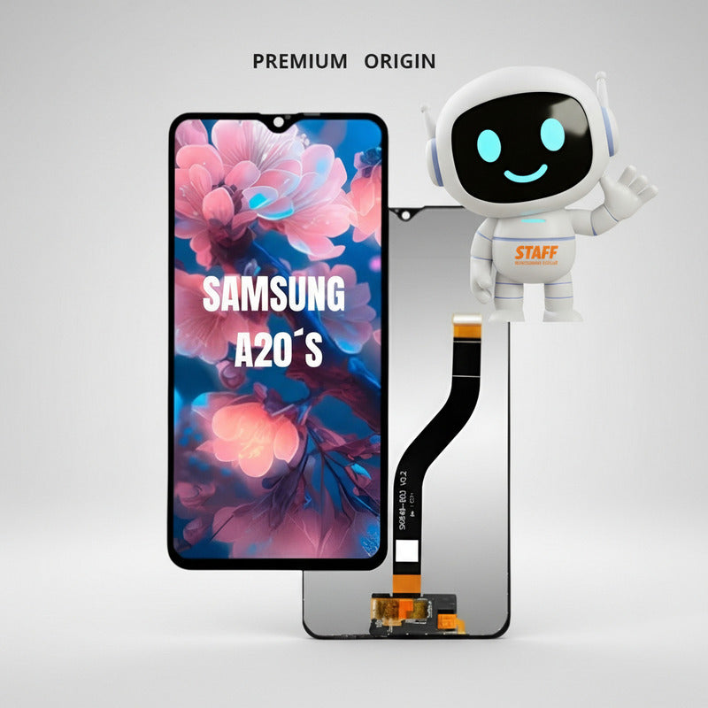 Pantalla Samsung A20s Alta Calidad Premium Negro