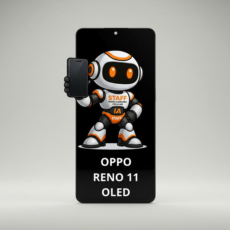 Pantalla Oppo Reno 11/ Reno 11 Pro 5g  Oled Curvo Premium Negro