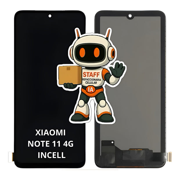 Pantalla Display Incell Note 11 4g Módulo Táctil Incell Negro