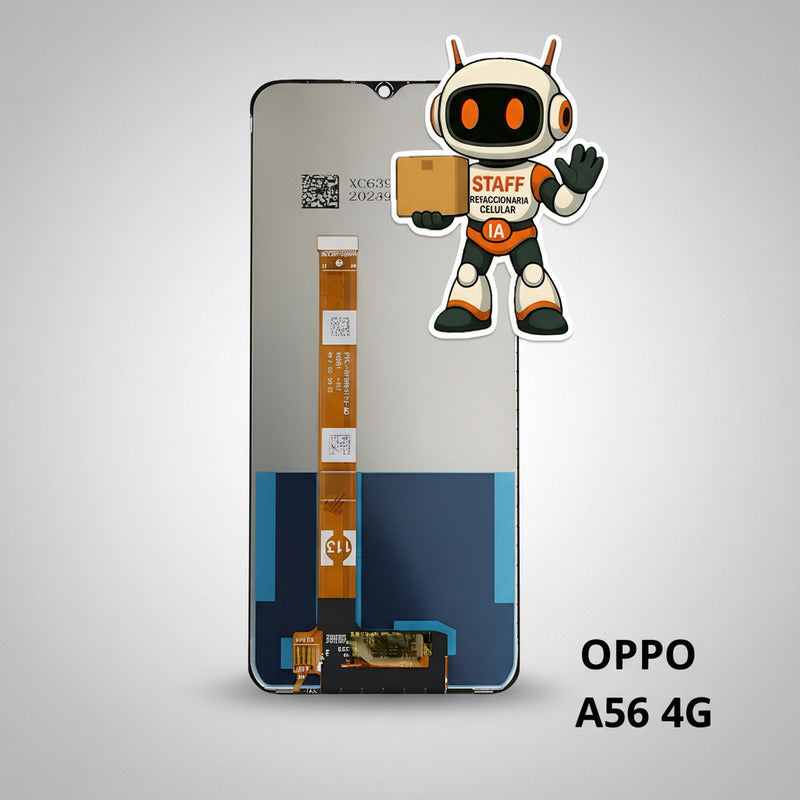 Pantalla Compatible Oppo A56 4g  Alta Calidad Premium Negro