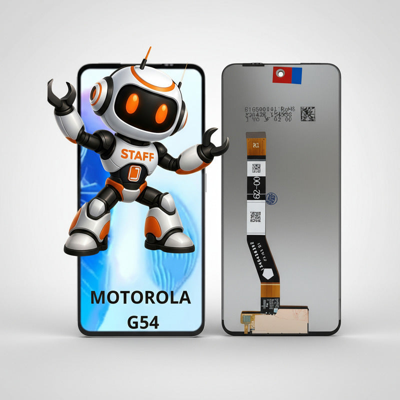 Pantalla Compatible Motorola G54 Xt2343 Alta Calidad Negro