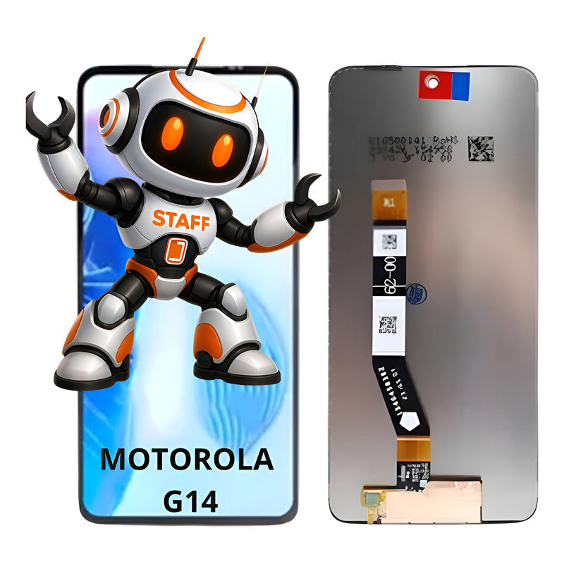 Pantalla Compatible Motorola G14 Xt2341 Alta Calidad Negro