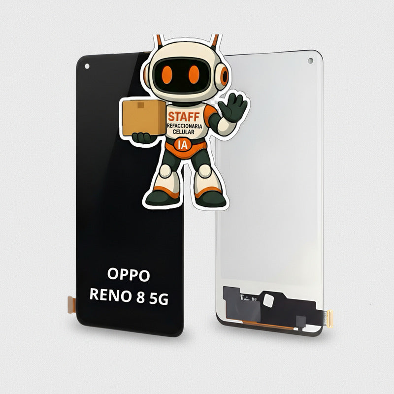 Pantalla Compatible Oppo Reno 8 5g Incell  Calidad Premium Negro