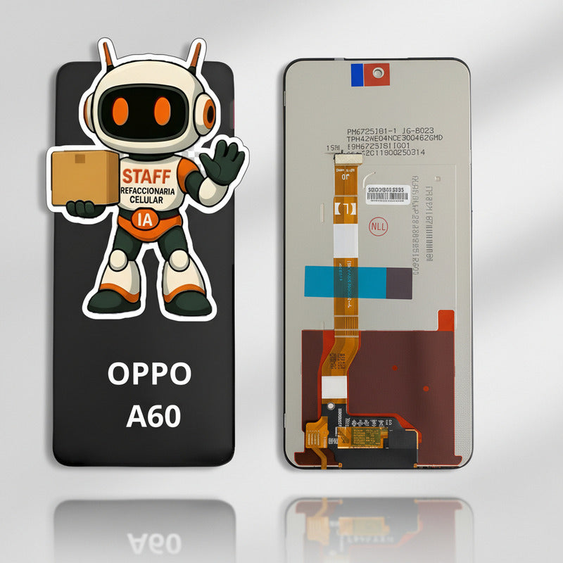 Pantalla Compatible Oppo A60 Alta Calidad Premium Negro