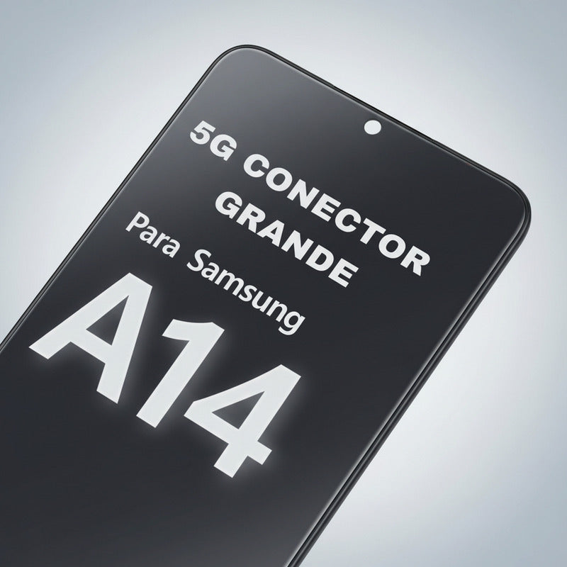 Pantalla Samsung A14 5g A146b Conector Gde Calidad Premium Negro
