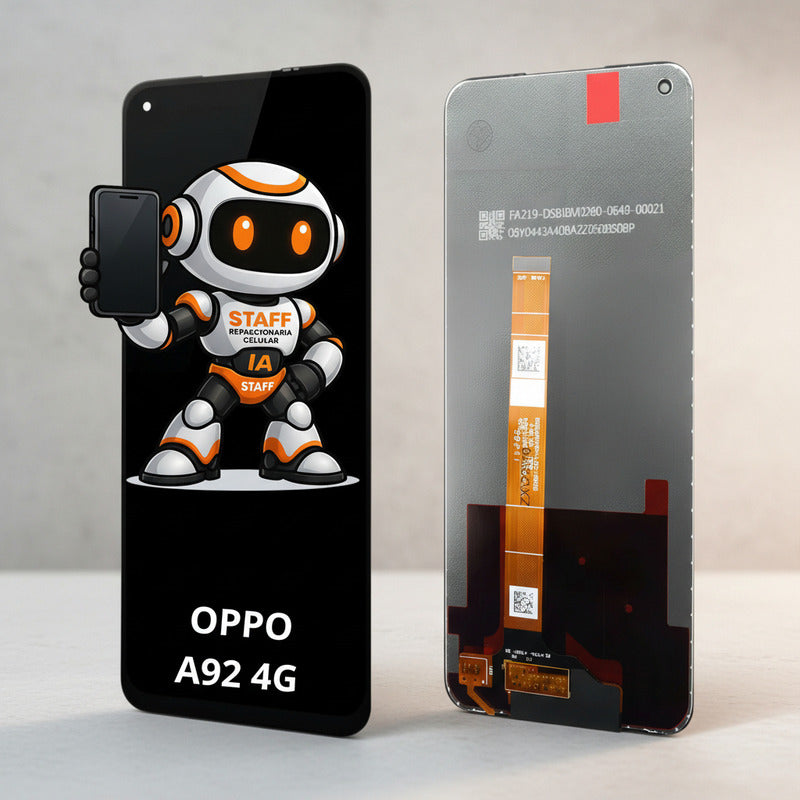 Pantalla Pantalla Staff Cedis A92 4g Cph2059 Negro