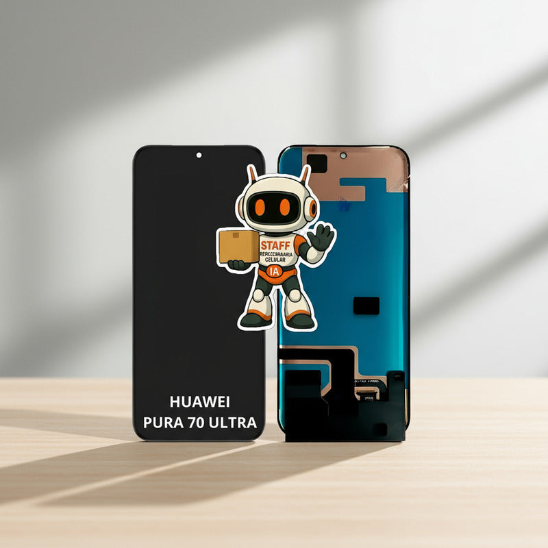 Pantalla Huawei Pura 70 Ultra Alta Calidad Premium Negro