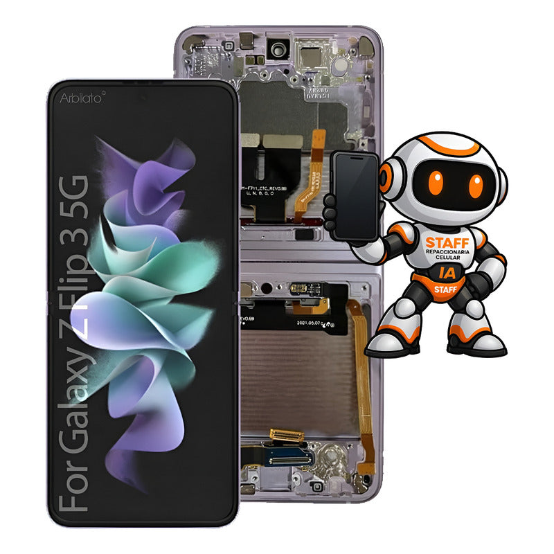 Pantalla Display Premium Z Flip 3 Táctil Calidad Alta