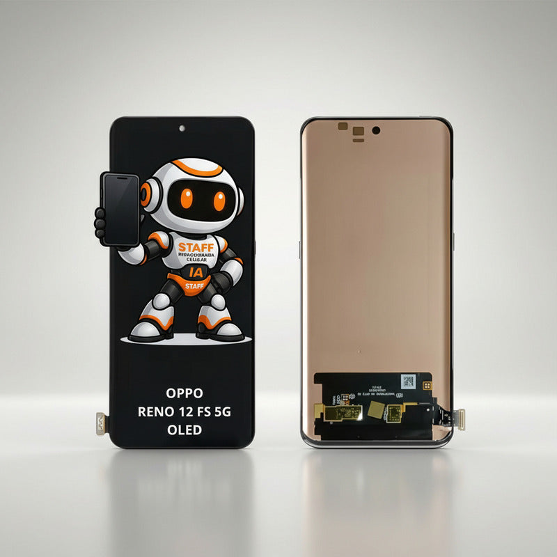 Pantalla Oppo Reno 12 Fs 5g Oled Alta Calidad Premium Negro