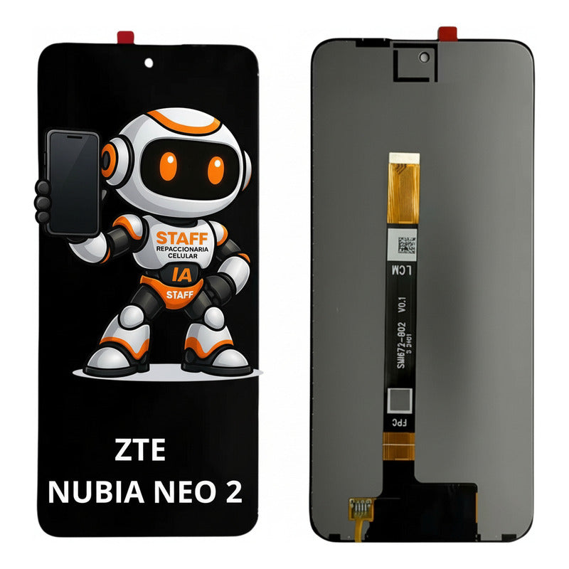 Pantalla Zte Nubia Neo 2 Z2352 Alta Calidad Premium Negro