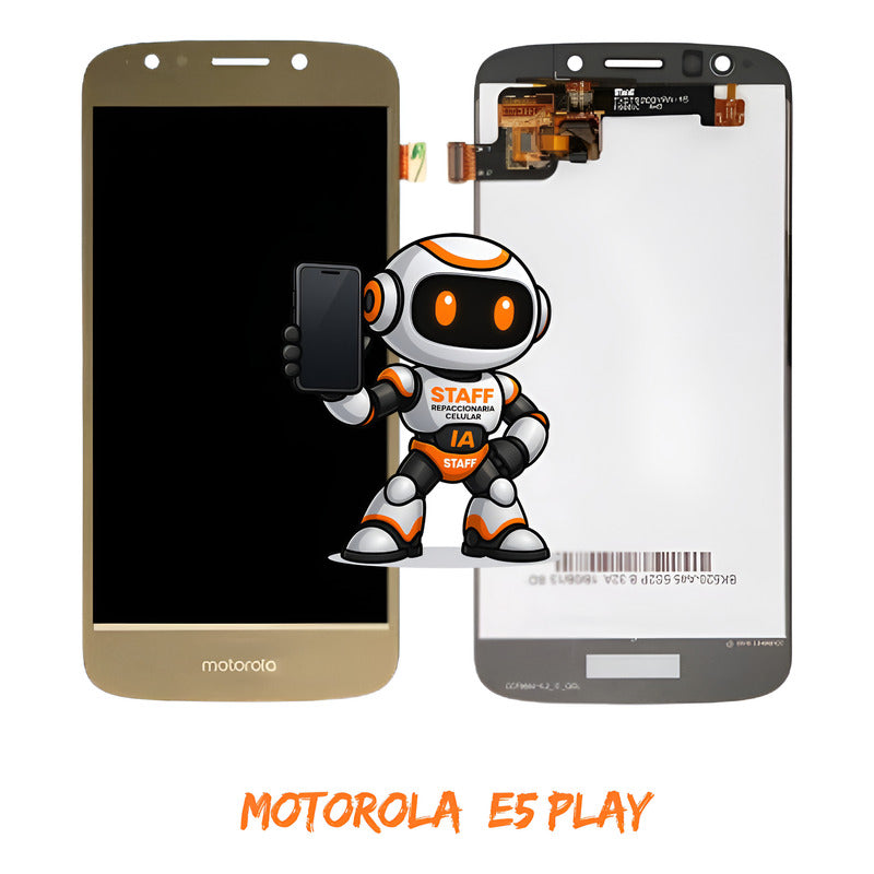 Pantalla Motorola E5 Play Xt1921 Dorada Dorado