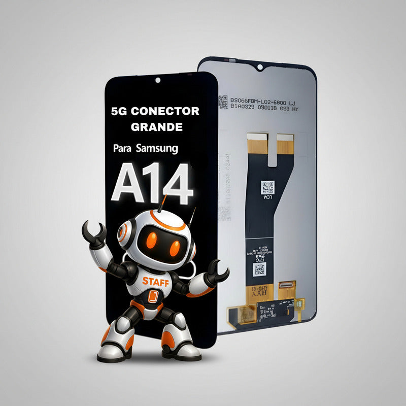 Pantalla Samsung A14 5g A146b Conector Gde Calidad Premium Negro