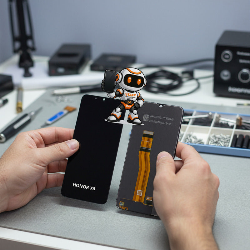 Pantalla Compatible Huawei Honor X5 Vna- Lx2 Alta Calidad Negro