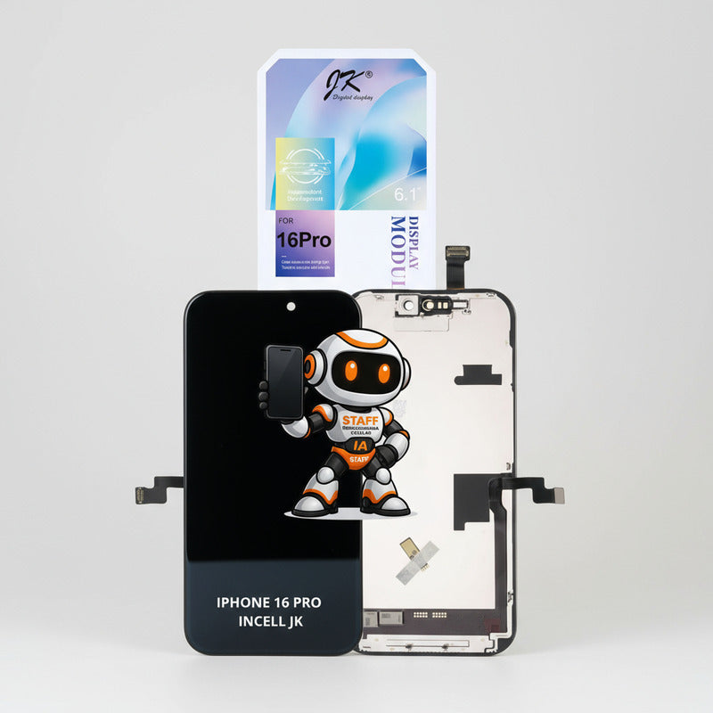 Pantalla iPhone 16 Pro Incell Jk Alta Calidad Premium Negro