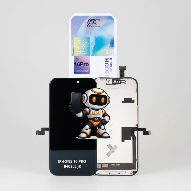 Pantalla iPhone 16 Pro Incell Jk Alta Calidad Premium Negro