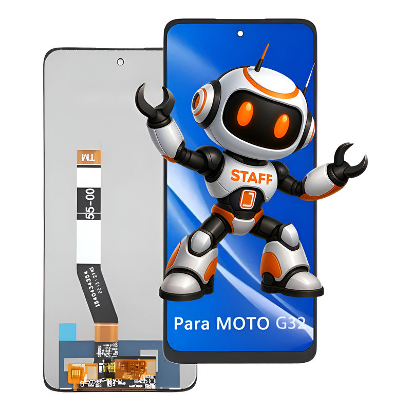 Pantalla Compatible Motorola G32  Alta Calidad Premium Negro