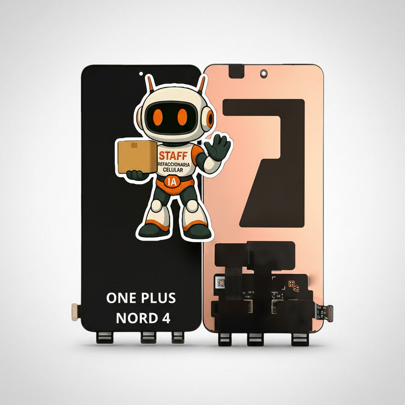 Pantalla  One Plus Nord 4 Oled Alta Calidad Premium Negro