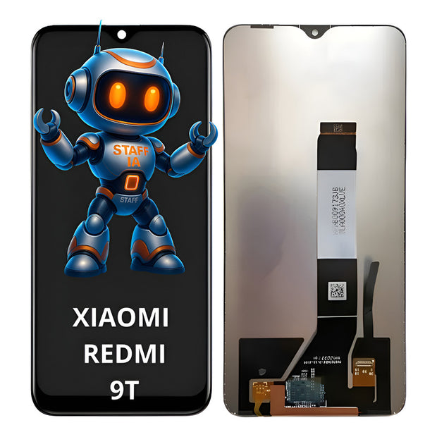 Pantalla  Compatible Xiaomi Redmi 9t  Alta Calidad Premium Negro