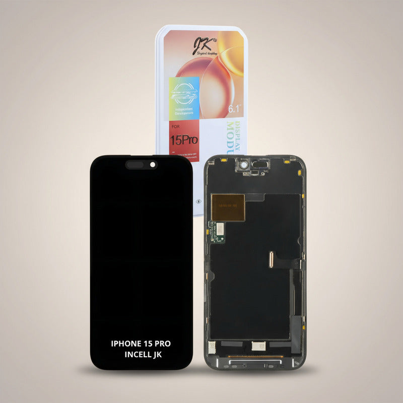 Pantalla iPhone 15 Pro Incell Jk Alta Calidad Premium Negro