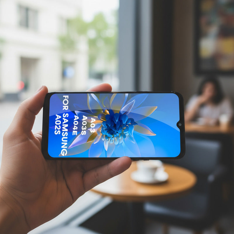 Pantalla Samsung A02s A03s A03 A04e Alta Calidad Negro