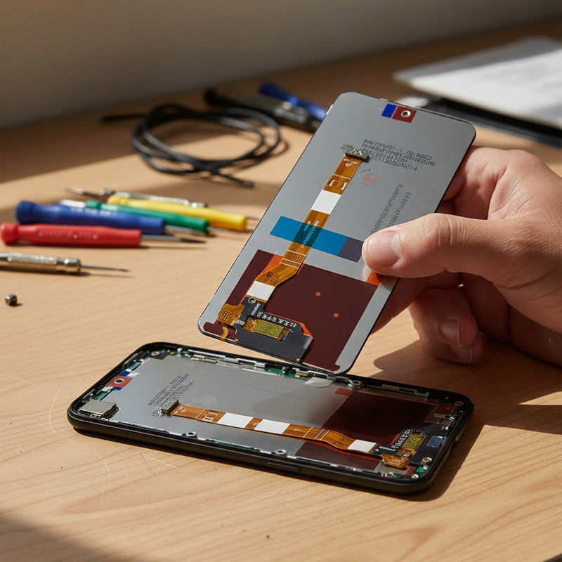 Pantalla Compatible Oppo A40 Alta Calidad Premium Negro