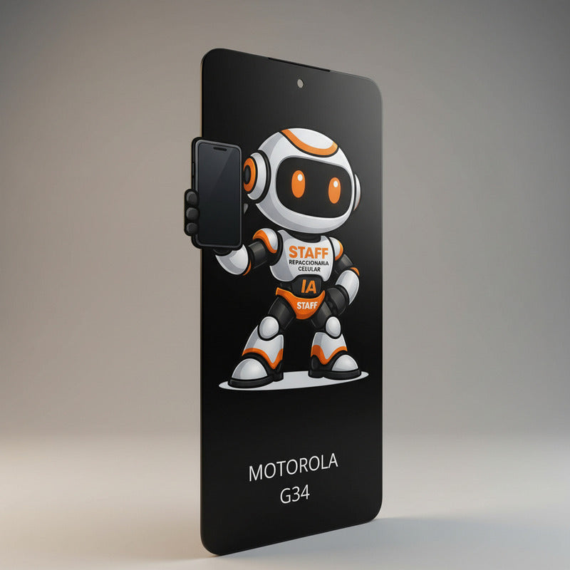 Pantalla Motorola G34 Xt2363 Alta Calidad Premium Negro