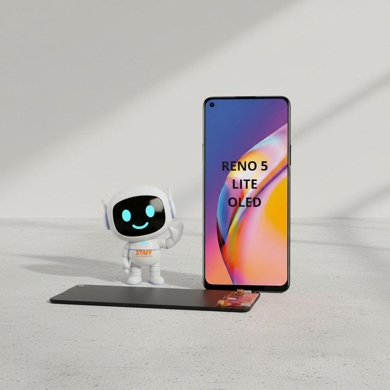 Pantalla Oppo Reno 5 Lite Oled Premium Alta Calidad Negro