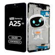 Pantalla Display Para Samsung A25 5g A256 Oled Marco Premium Negro