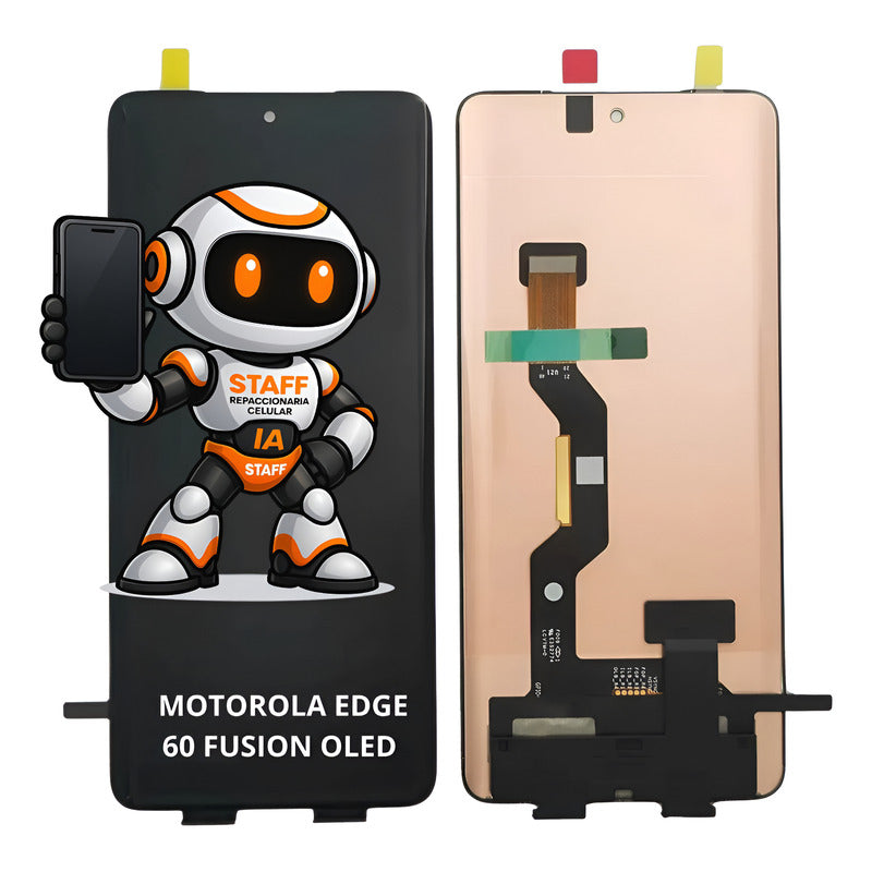 Pantalla Motorola Edge60 Fusion Xt2503 Calidad Oled Premium Negro