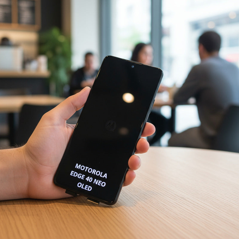 Pantalla Compatible Motorola Edge 40 Neo Oled Premium Xt2307 Negro