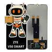 Pantalla Compatible Zte V50 Smart Alta Calidad Premium Negro