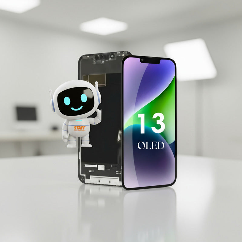 Pantalla iPhone 13  Oled  Ic Cambio Calidad Premium Negro