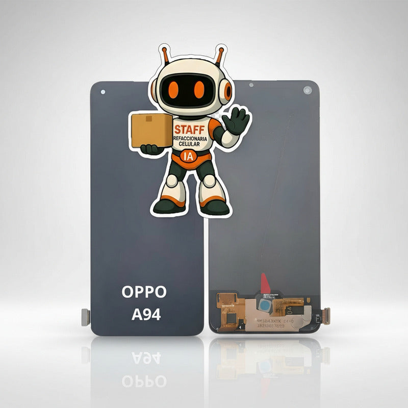 Pantalla Compatible Oppo A94 5g Oled  Alta Calidad Premium Negro