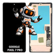 Pantalla Compatible Google Pixel 7 Pro  Alta Calidad Premium Negro