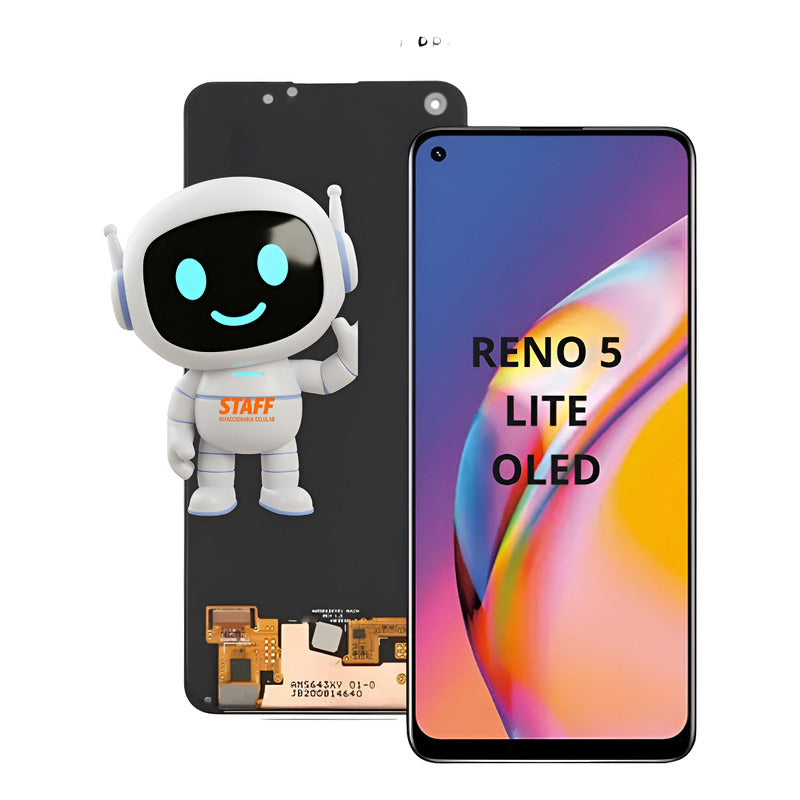 Pantalla Oppo Reno 5 Lite Oled Premium Alta Calidad Negro
